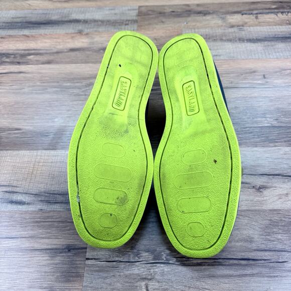 Eastland Blue size 8.5D Men\'s Yarmouth Camp Moc Slip On Bomber